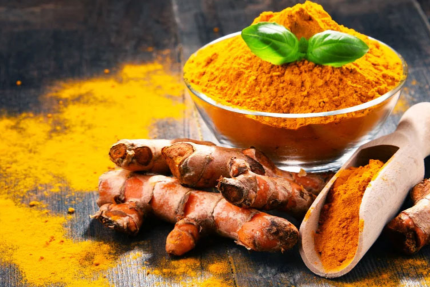 Raw turmeric has many medicinal properties